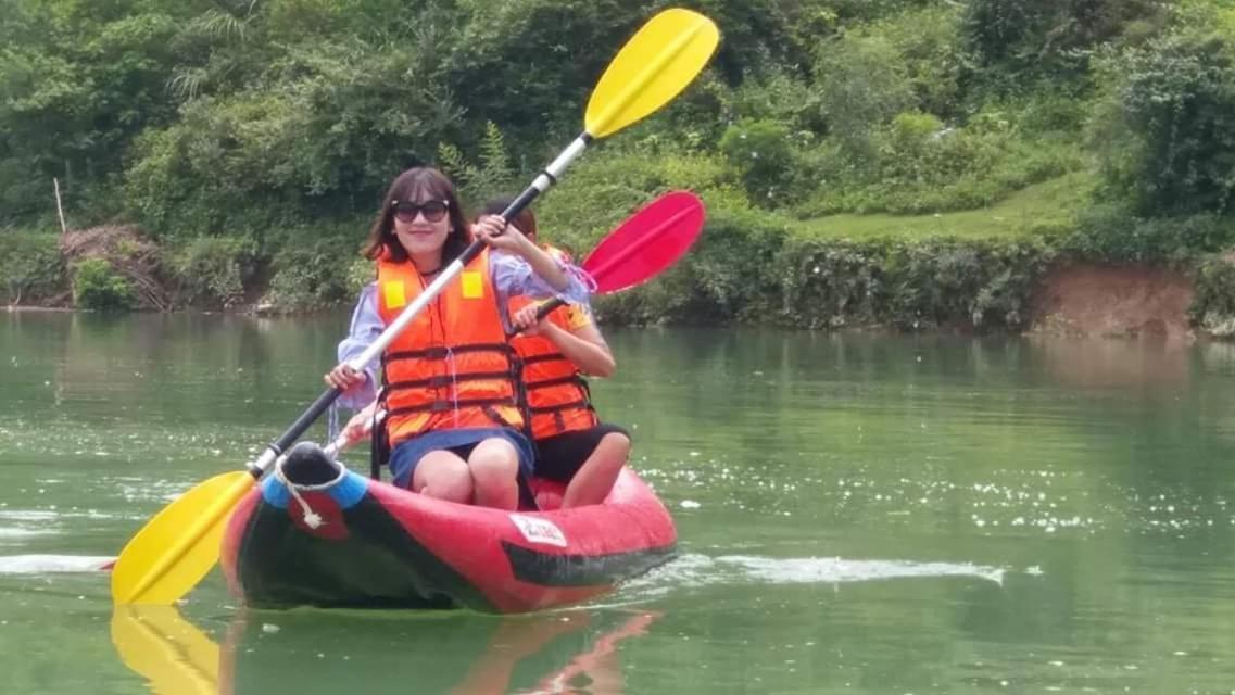 A Sy Ban Gioc Homestay - Nha San Da Co Cao Bang Luaran gambar