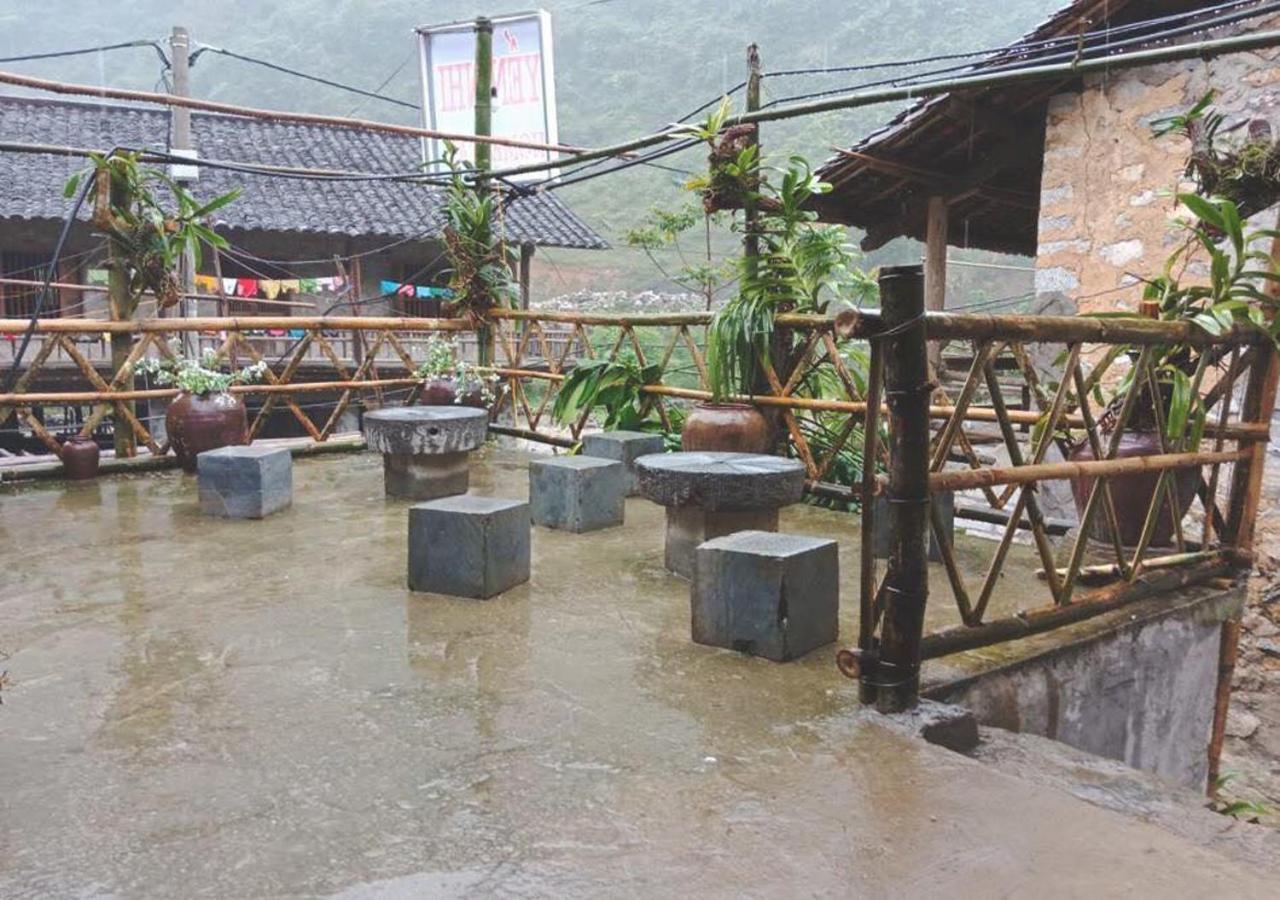 A Sy Ban Gioc Homestay - Nha San Da Co Cao Bang Luaran gambar