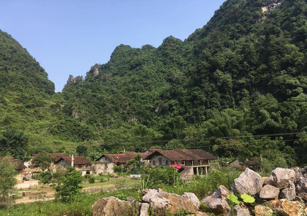 A Sy Ban Gioc Homestay - Nha San Da Co Cao Bang Luaran gambar