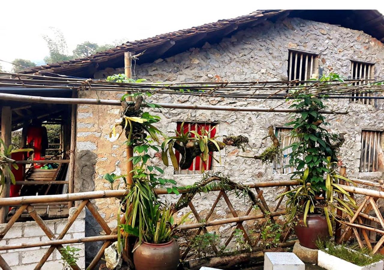 A Sy Ban Gioc Homestay - Nha San Da Co Cao Bang Luaran gambar